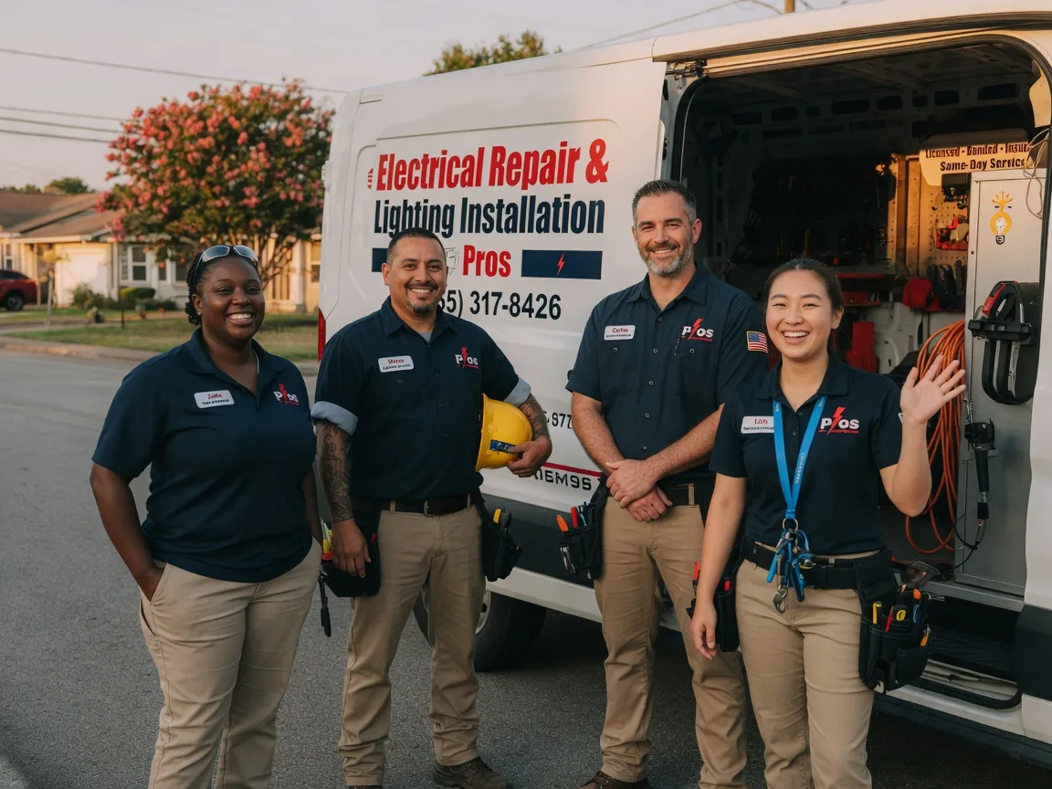 Licensed Electrician company in Masterson, TX
